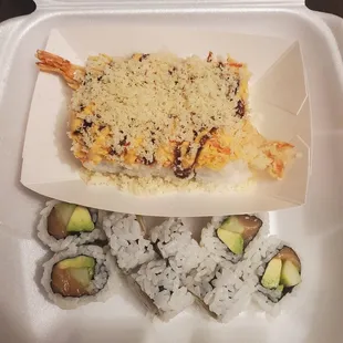 Sushi bon and Alaskan