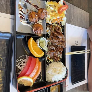 Beef Bento Box Combination