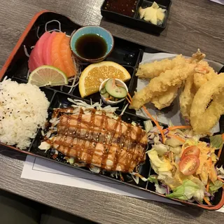Salmon Bento Box Combination