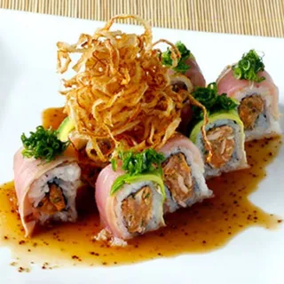Crunch Onion and Albacore Roll
