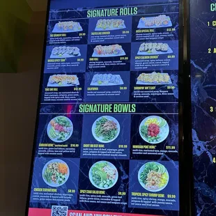 ramen and noodles, menu