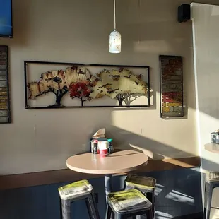 interior, crepes