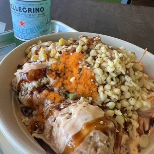 Muscle Bowl - loaded and could not finish the whole plate for lunch!