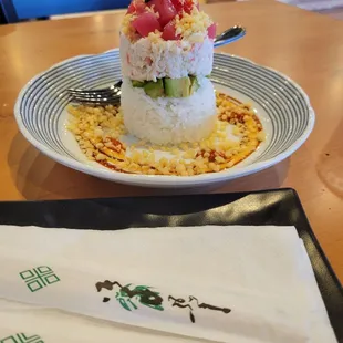 Ahi Tuna Tower
