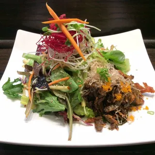 Salmon Skin Salad
