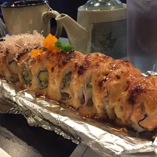 Baked Salmon Roll