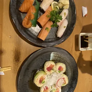 Smoked Salmon Sushi