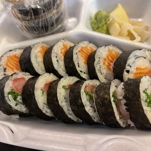 Salmon Roll Yellowtail Roll
