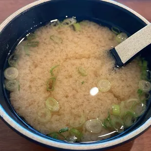 Miso soup (came with Sushi Bento Box)