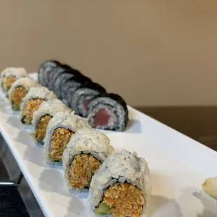 Spicy California Roll, Tuna Roll