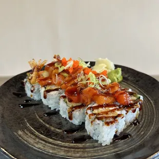 food, sushi and sashimi