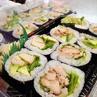 Chicken maki. (My fav)