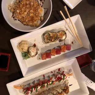 food, sashimi, sushi, sushi and sashimi