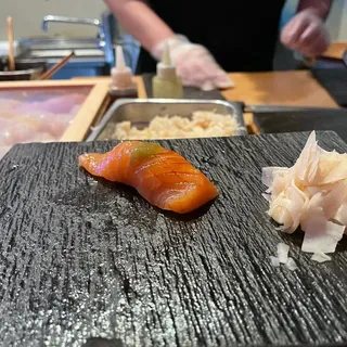 Spicy Salmon Yuzu Roll