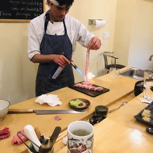 sushi, sushi and sashimi, food, sashimi