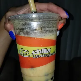 Mango Boba Tea