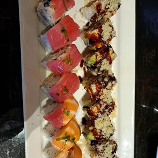 Another view of the sushi