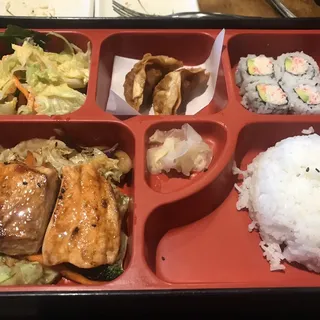 Salmon Teriyaki Bento