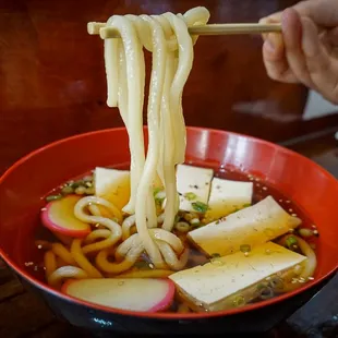 Tofu udon