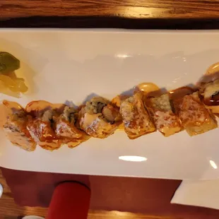 Jimmy Smith roll. Best sushi roll ever.