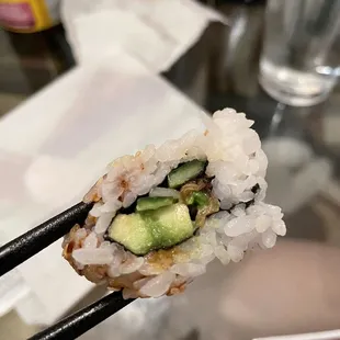 &quot;Unagi&quot; roll more like Cucumber roll