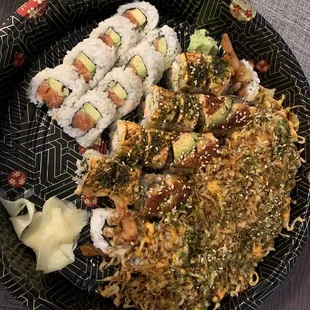 Captain Crunch, Dragon, Spicy Tuna