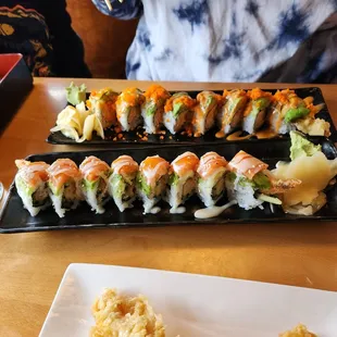 2-24-23: sushi cafe, land park and marina rolls.