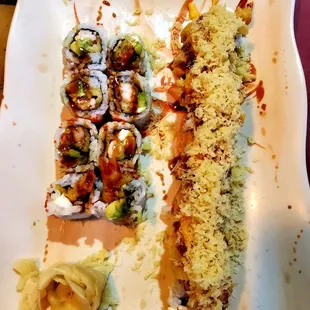 April 2021: April 2021: Mexican Roll @ $7.25 (Good) &amp; Monster Roll @ $10.20 (Very Good)
