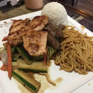 L7. Combination Hibachi Lunch Special