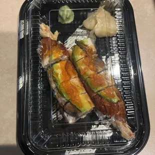 Got the Dancing Eel Roll last night; delicious meal, absolutely recommend