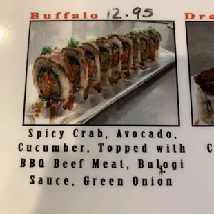 My next sushi roll in the future