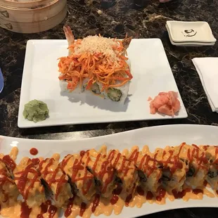 sushi, sashimi, sushi and sashimi, food