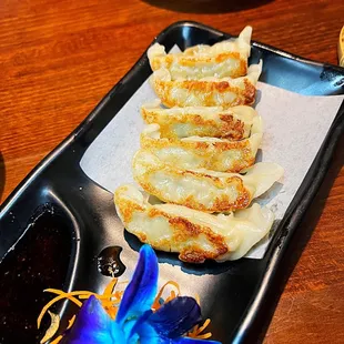 a plate of food on a table
