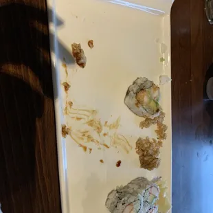 Aftermath of California Rolls
