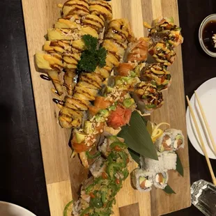 sashimi, food, sushi, sushi and sashimi