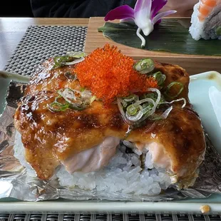 sushi and sashimi, sushi, food, sashimi