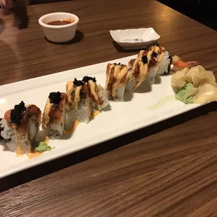 Flaming Dragon Roll