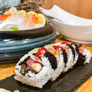 Mafia roll, Sashimi for 2!