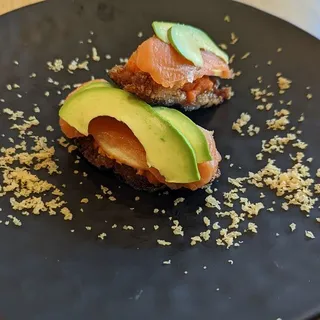 Salmon Nacho