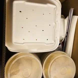 Awesome To Go Order Boxed.