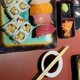 Cho Combo with Shrimp Tempura