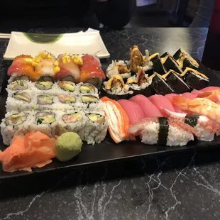 food, sushi and sashimi, sushi, sashimi