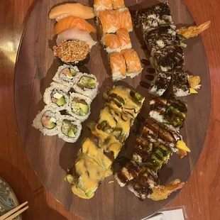 Sushi Dinner: all you can eat rolls