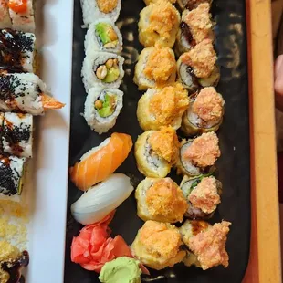 sushi, food, sushi and sashimi, sashimi