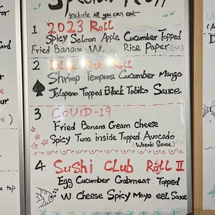 There's some odd stuff here! Part of the AYCE