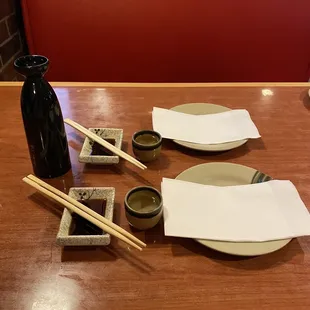 Warm Sake for the first time! Very good