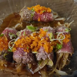Beef tataki