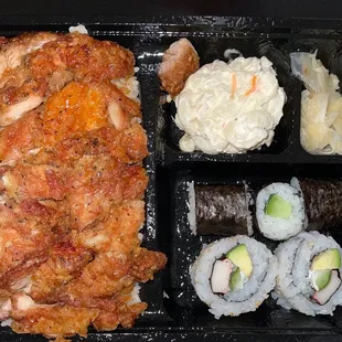 Garlic Chicken Bento