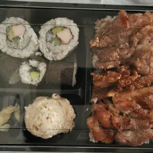 Garlic Chicken Bento.