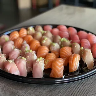 Got Nigiri?  Order our sushi platters for your next event!